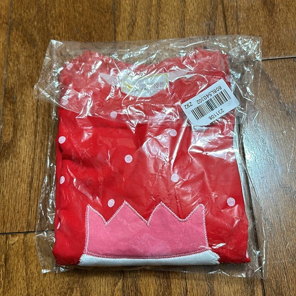 Amazon girls Christmas polka dot snowman sweatshirt size 3T - Picture 7 of 7